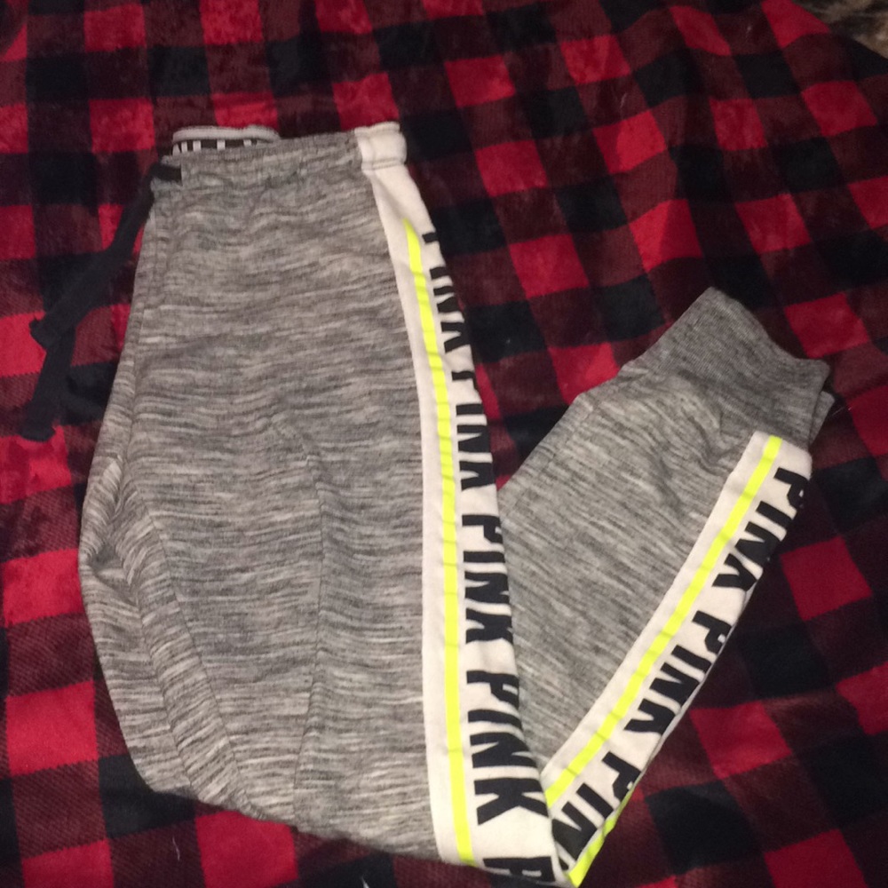 Vs pink joggers